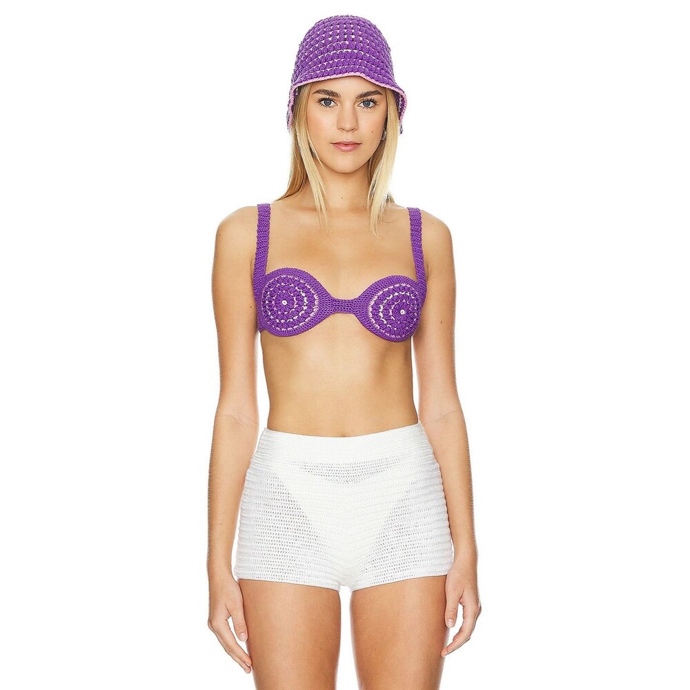 Lovers and Friends Mara Crochet Top Size XS - (LOVF-WS2847)